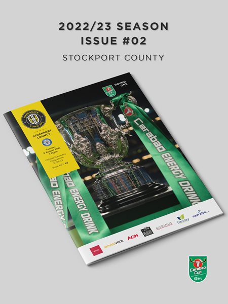 Stockport (Carabao Cup) Programme